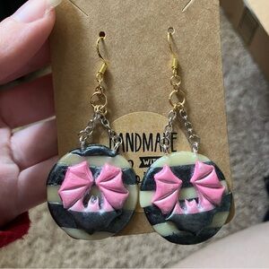 HANDMADE KAWAII BAT EARRINGS